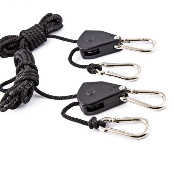 Grow Tent 1/8 Inch Nylon Rope Hanger - Herboponics - Cutting Edge Hydroponics Setup For Everyone